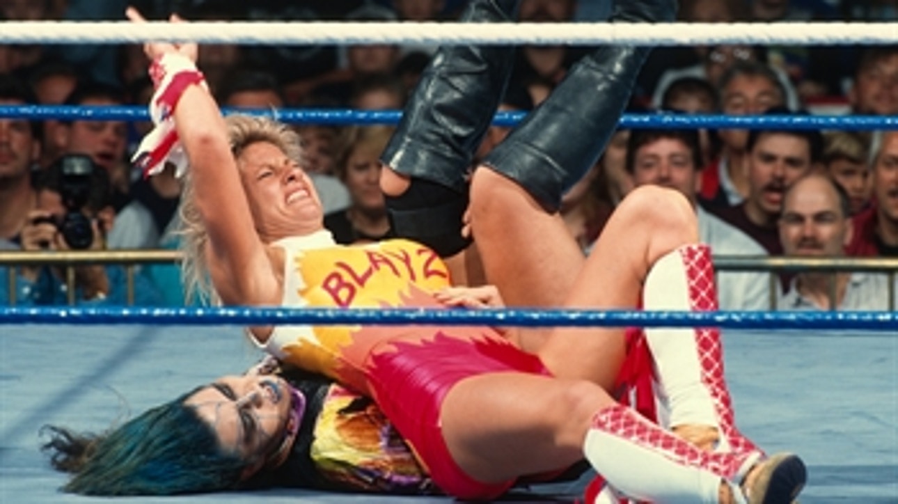 Alundra Blayze goes toe-to-toe with Bull Nakano: SummerSlam 1994