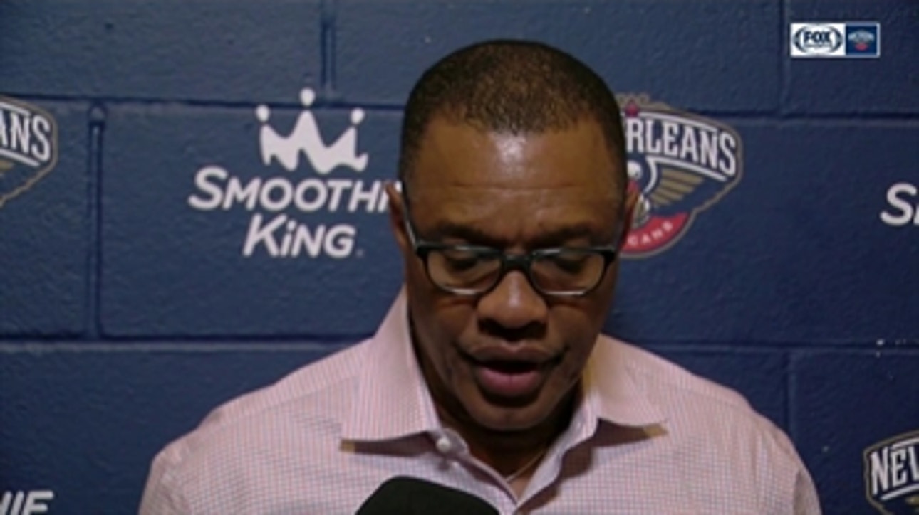 Alvin Gentry on the tough Pelicans Loss against the Pistons
