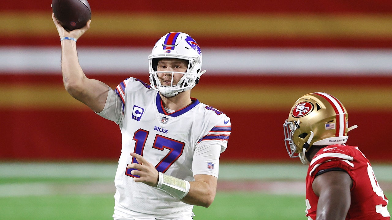 Colin Cowherd: Like Mahomes, Josh Allen is better in the NFL than he was in college | THE HERD