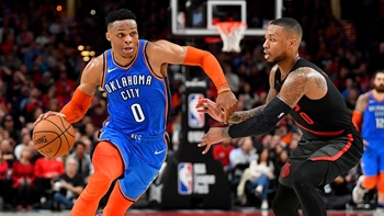 Nick Wright thinks Westbrook's numbers show he's back to playing at a MVP-level in the last 9 games