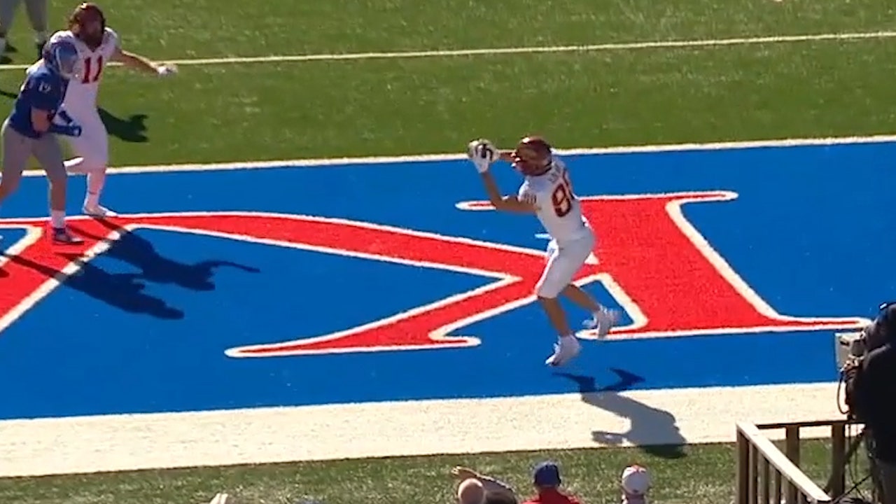 Iowa State's Brock Purdy finds Charlie Kolar for 3-yard touchdown, Cyclones lead Jayhawks, 20-7