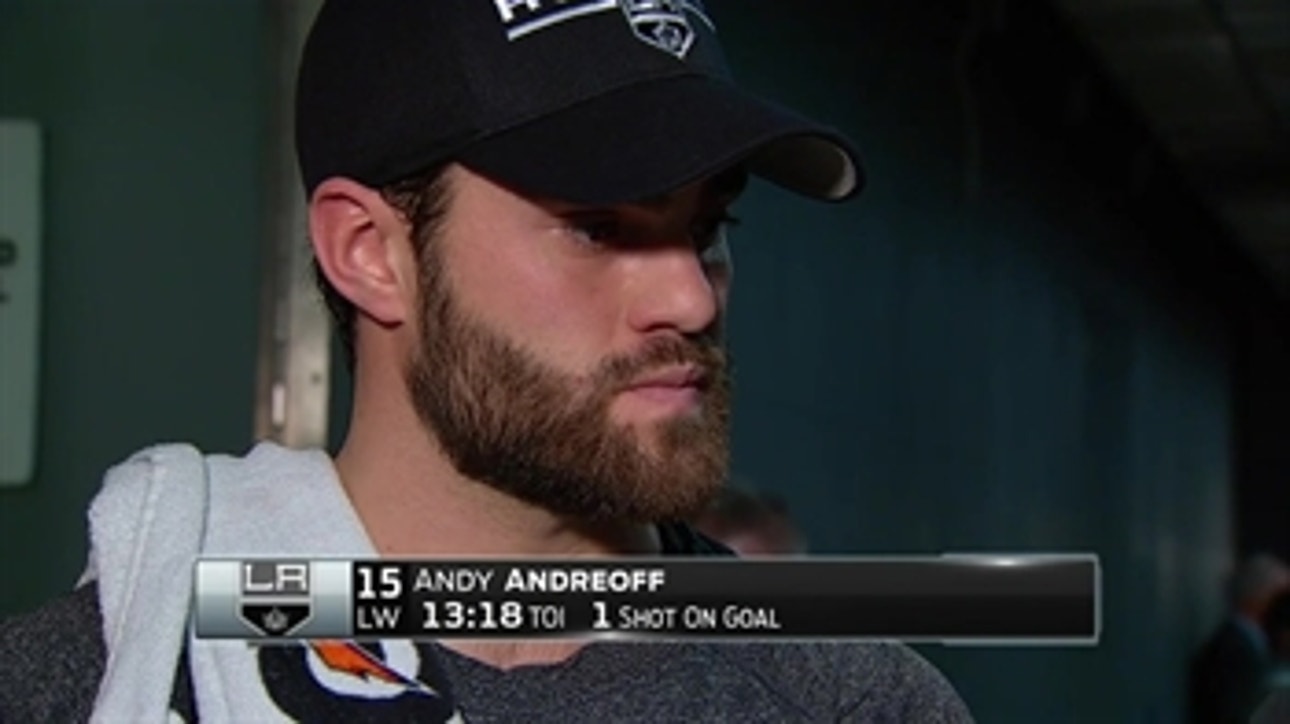 Andy Andreoff postgame: Few errors cost the Kings