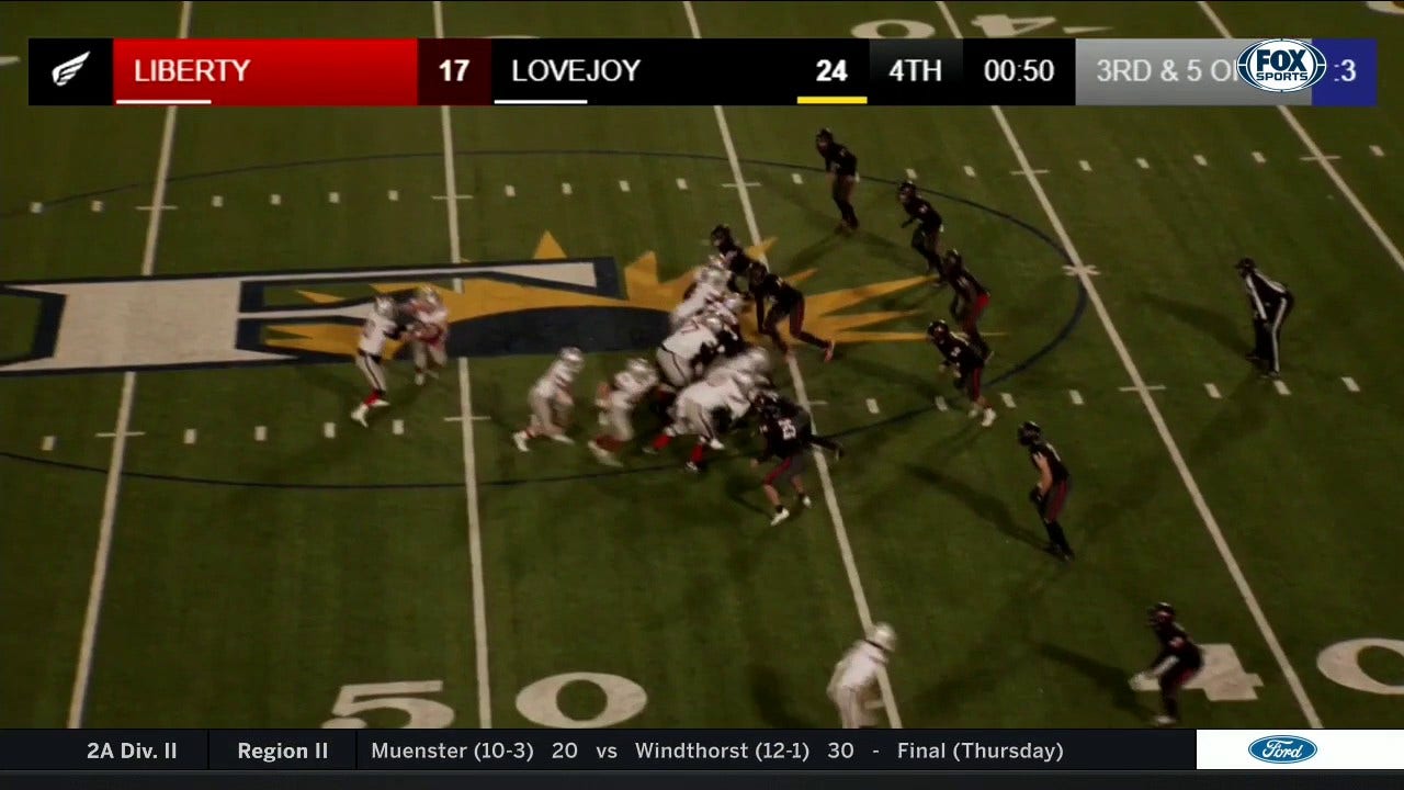 HIGHLIGHTS: LIBERTY vs. LOVEJOY | High School Scoreboard Live