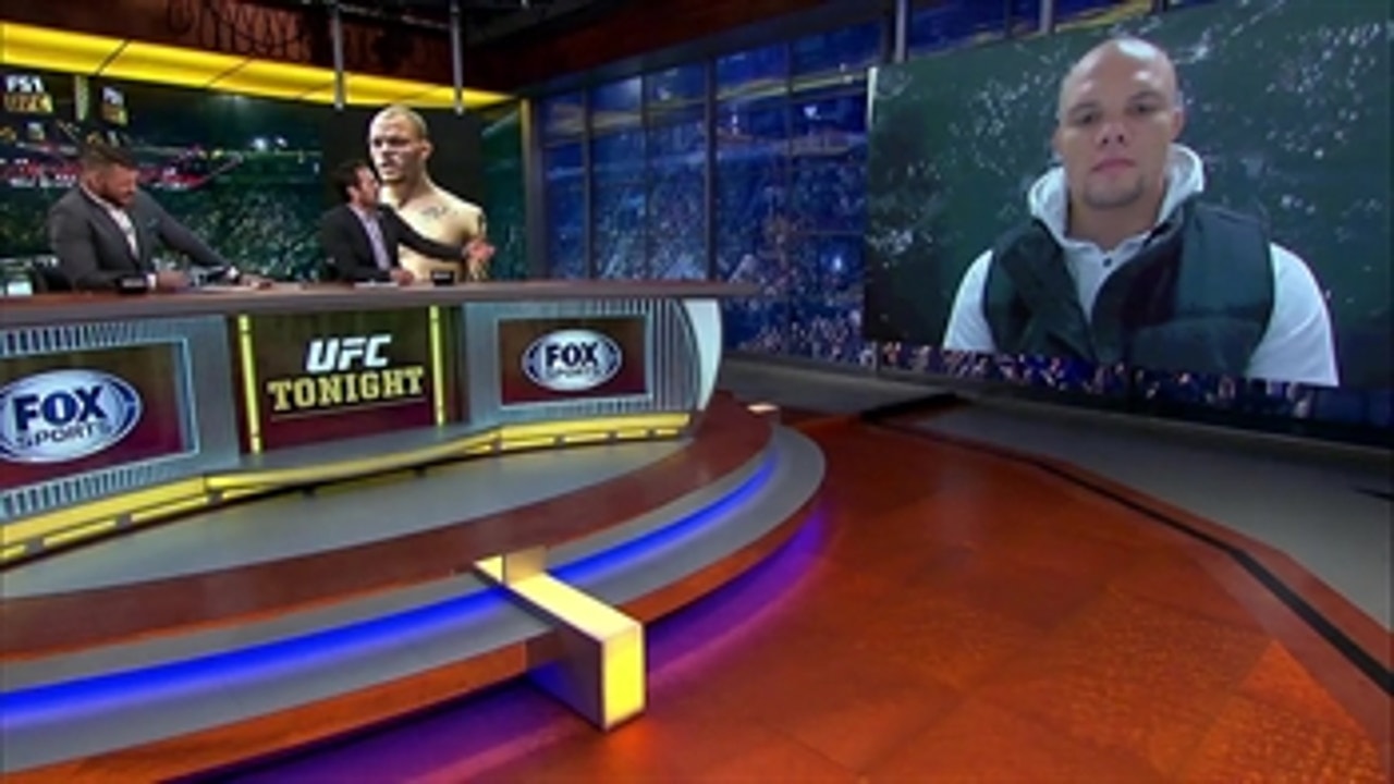 Anthony Smith talks with the UFC on FOX crew ' INTERVIEW ' UFC TONIGHT