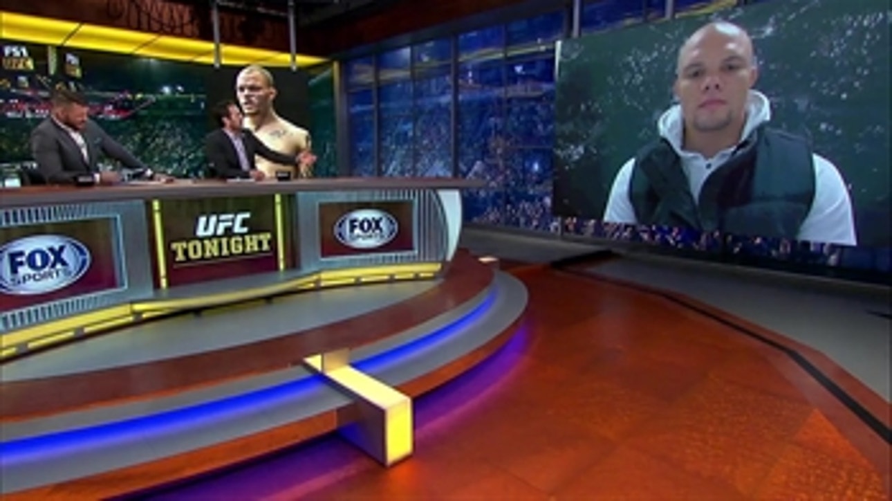 Anthony Smith talks with the UFC on FOX crew ' INTERVIEW ' UFC TONIGHT