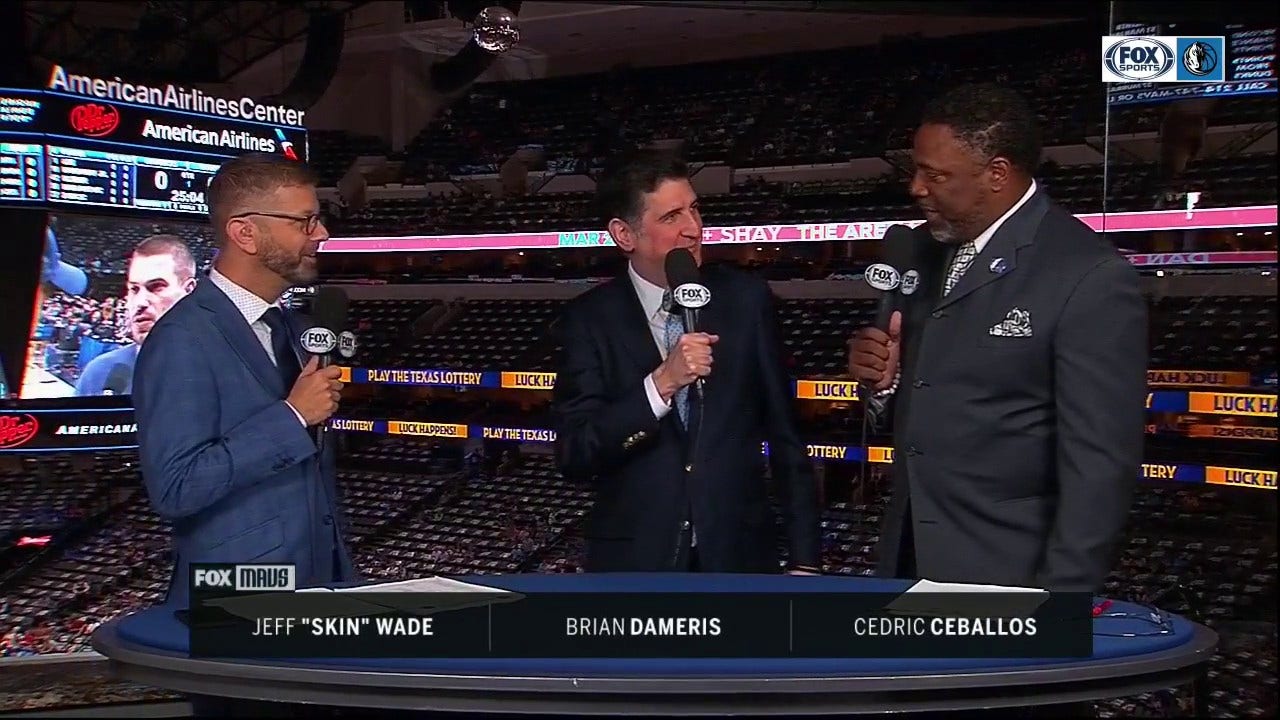 Brian Dameris joins the Mavs Live Set