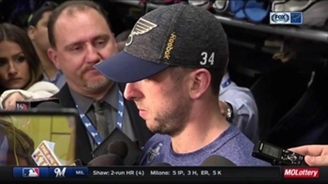 Allen on Blues back in Minnesota: 'We've had success in that building'