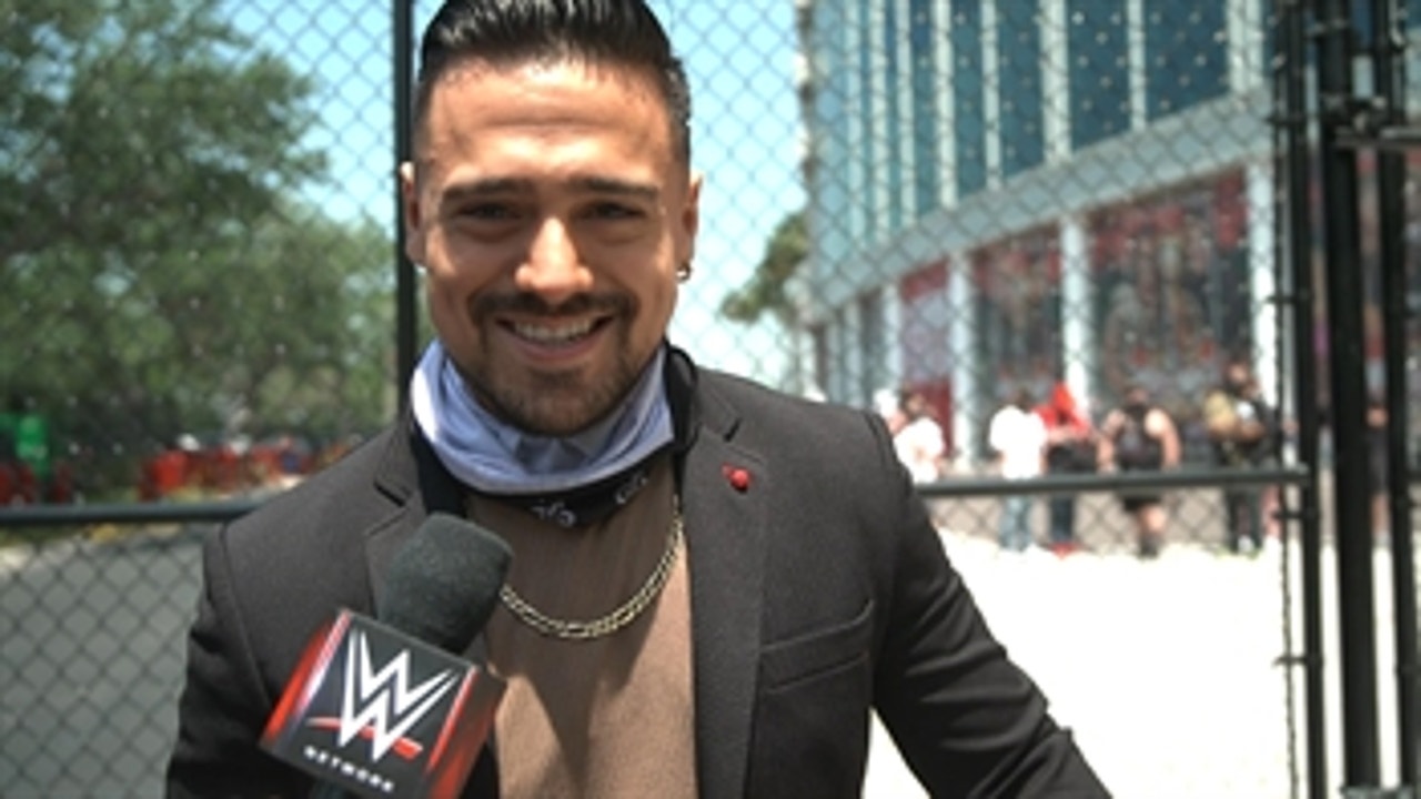 Angel Garza thinks return of fans will raise the adrenaline level: WWE Network Exclusive, April 10, 2021