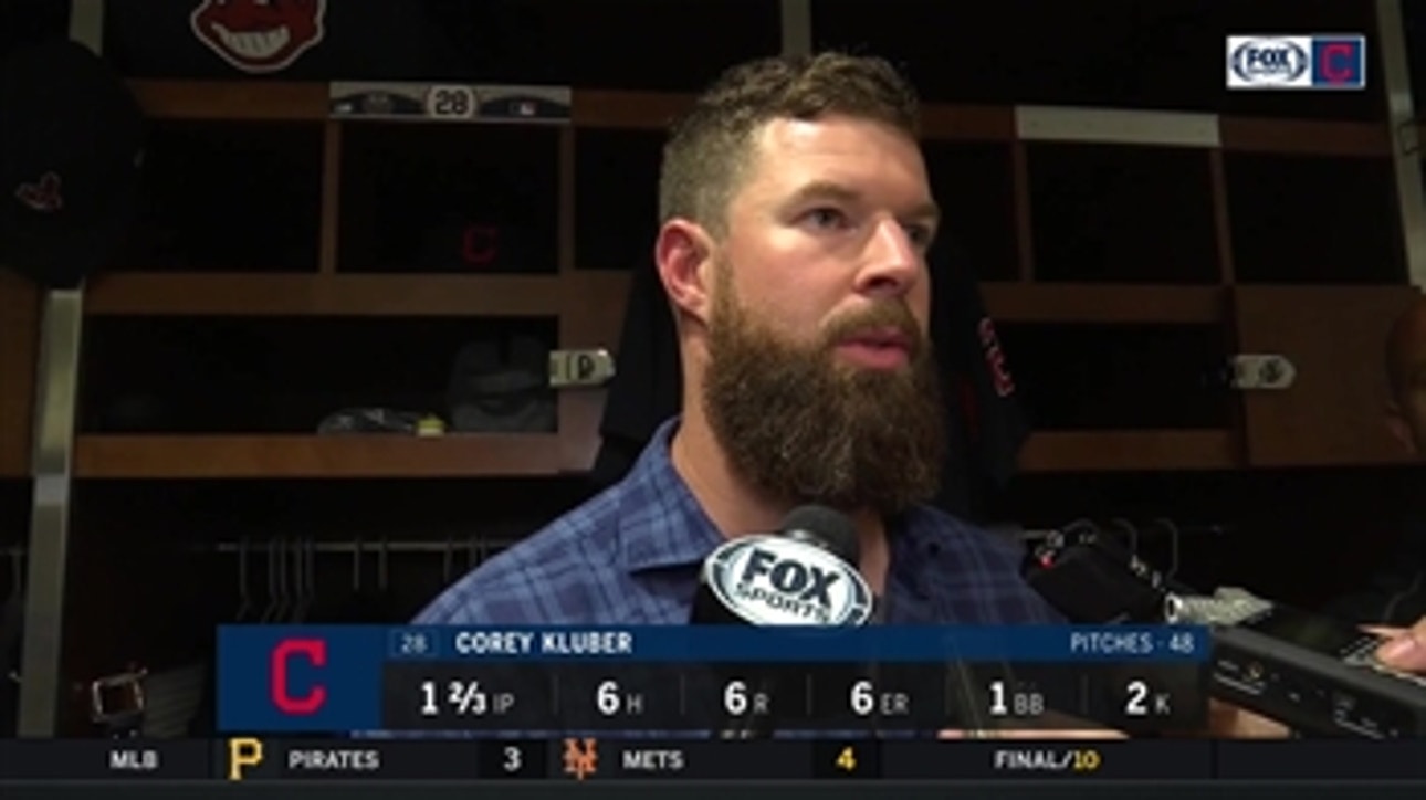 Corey Kluber has 'no excuses, just didn't get the job done'