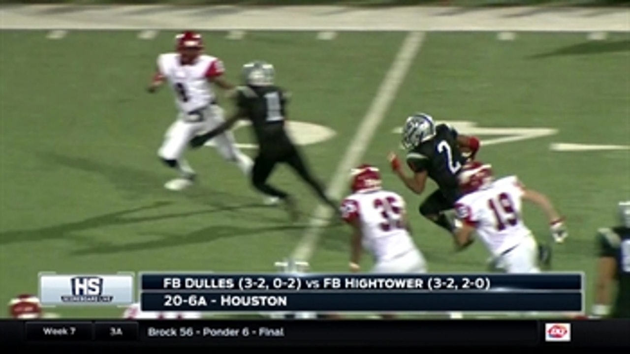 HS Scoreboard Live: FB Dulles vs. FB Hightower