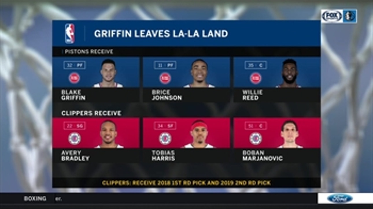 Clippers shock the NBA with Blake Griffin trade ' Mavs Live