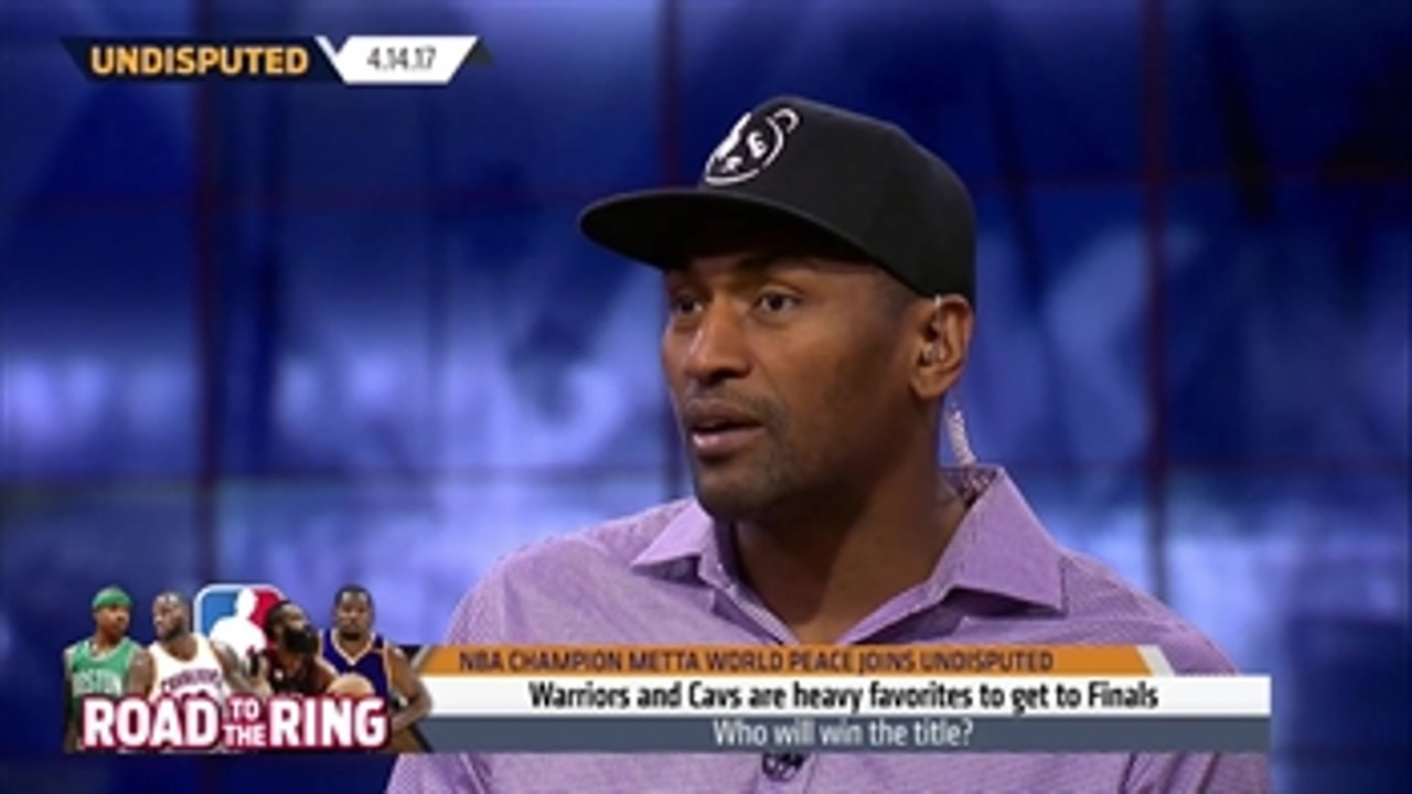 Metta World Peace makes his 2017 NBA Playoff Predictions ' UNDISPUTED