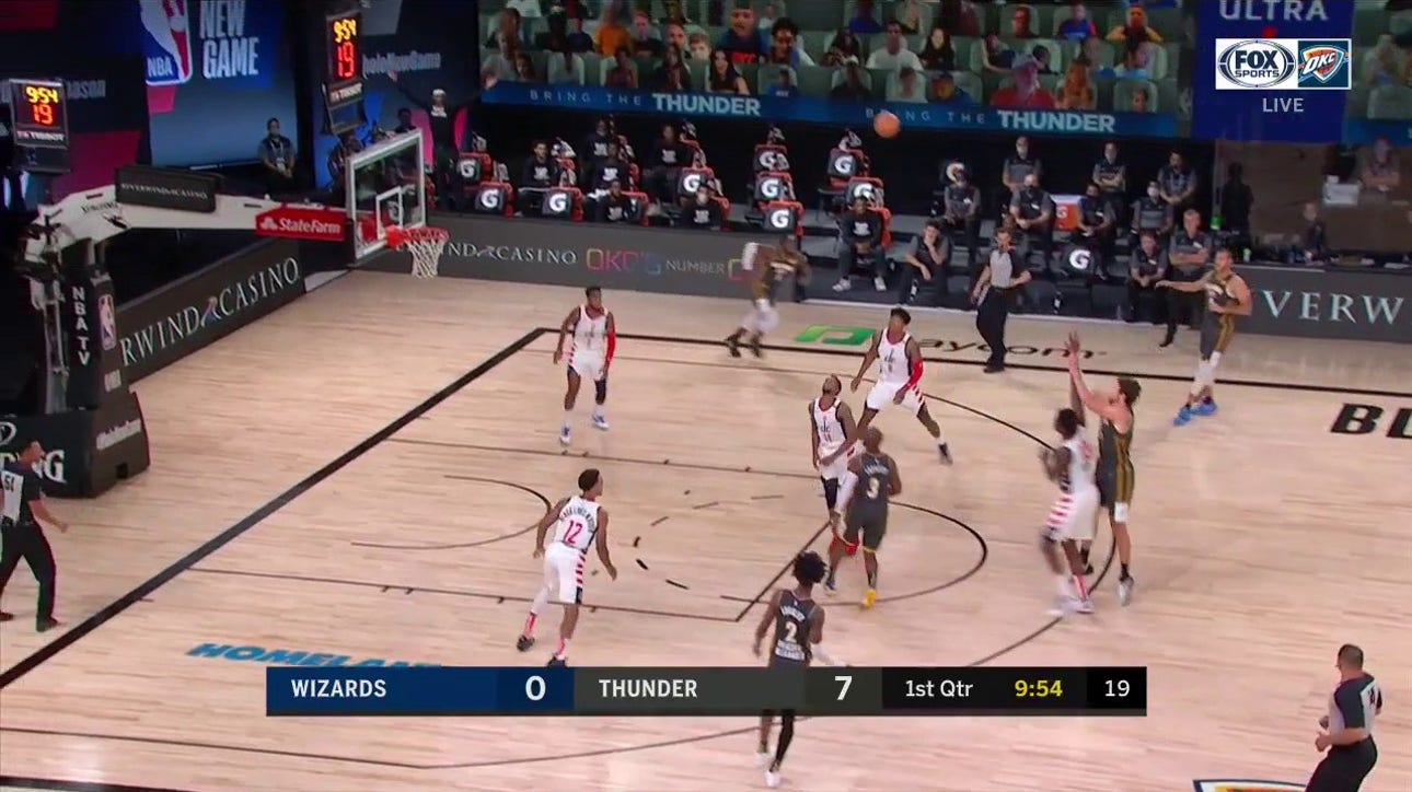 WATCH: Great Pass from CP3 to Mike Muscala