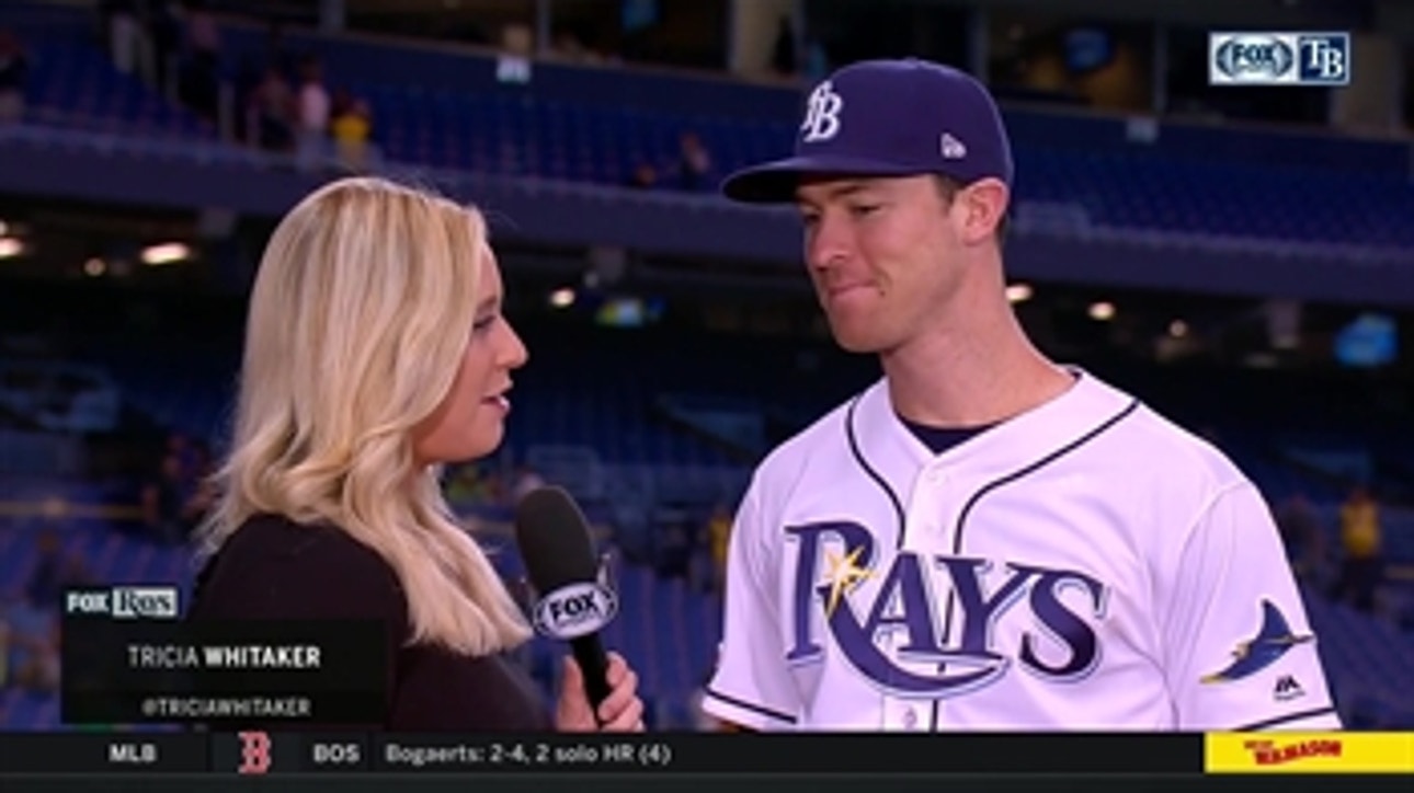 Joey Wendle on his return from injury, Rays' quick starts