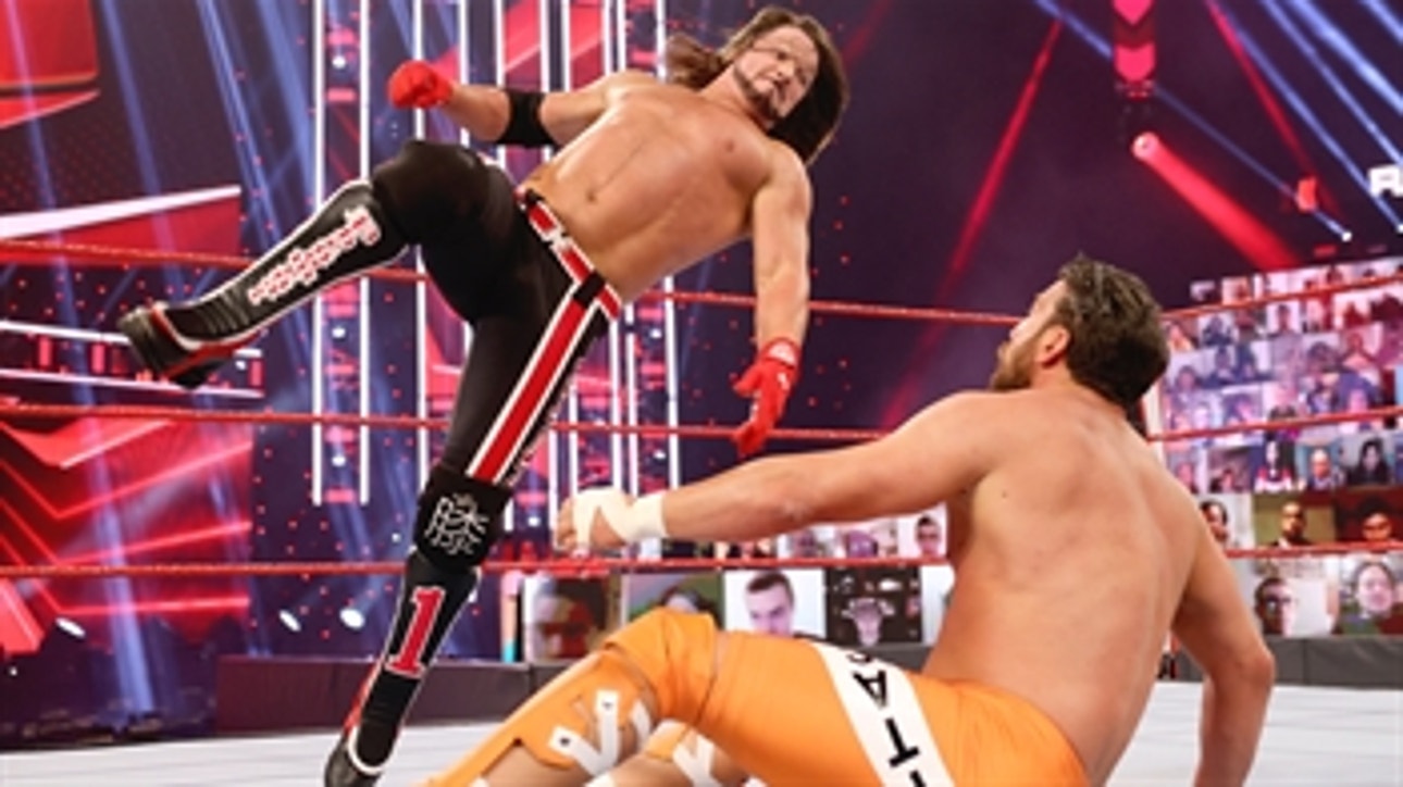 AJ Styles vs. Drew Gulak: Raw, Jan. 11, 2021