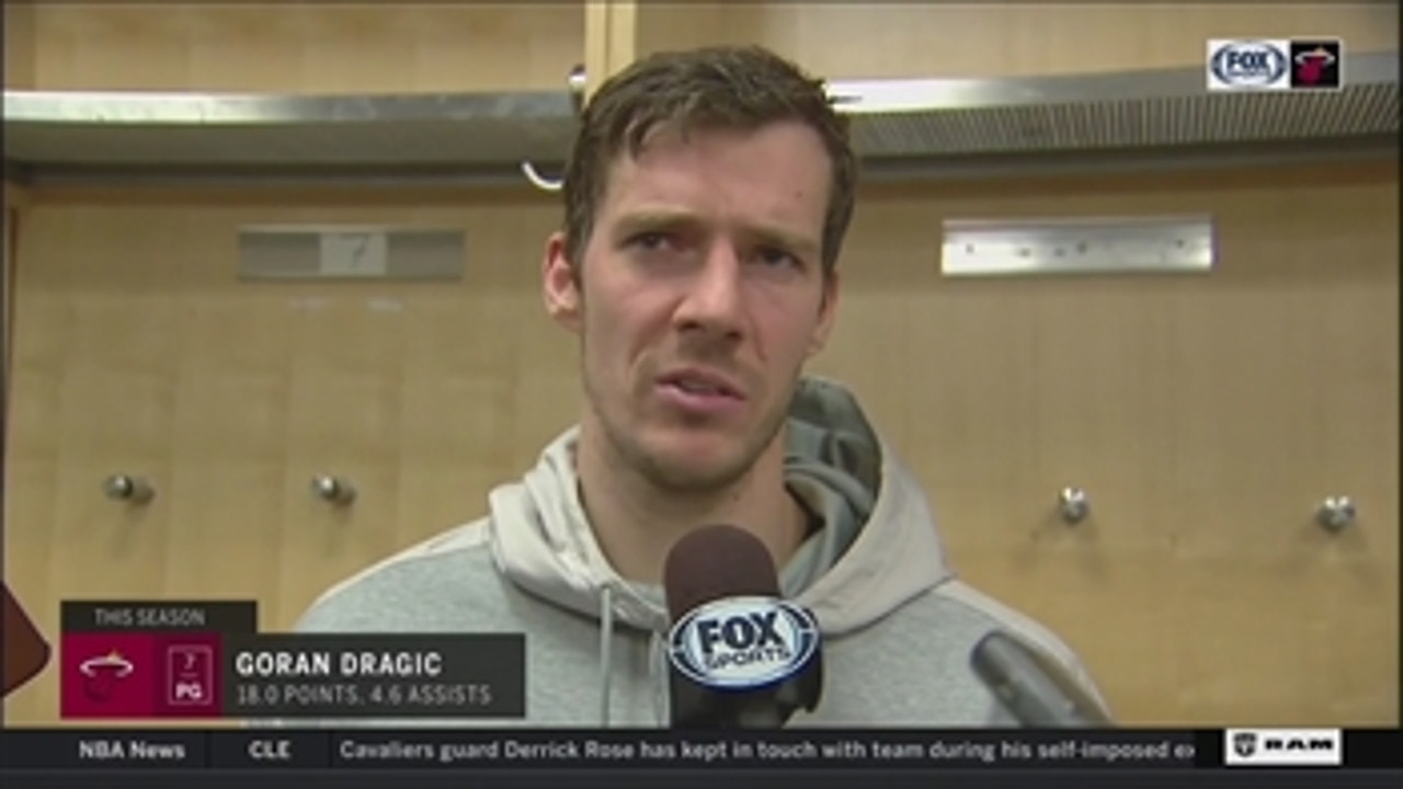 Goran Dragic: These past 2 games we haven't stopped anybody
