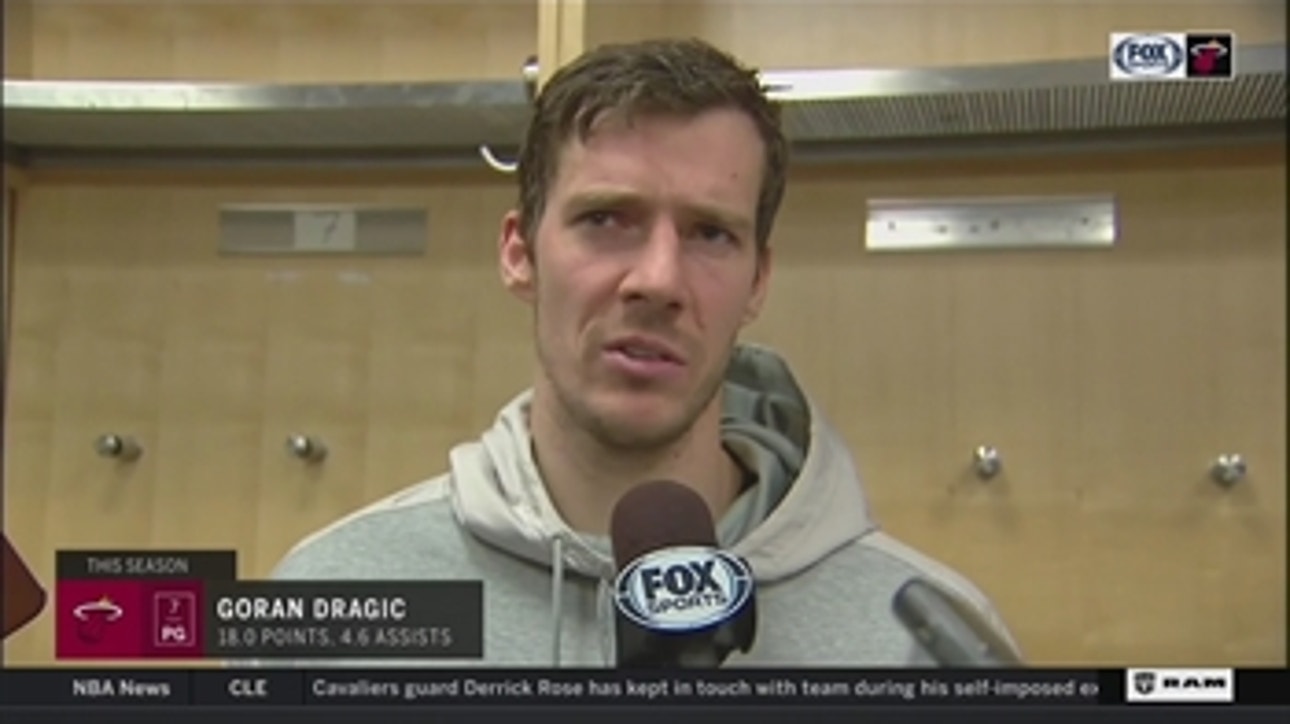 Goran Dragic: These past 2 games we haven't stopped anybody