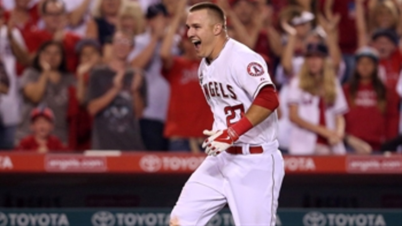 Trout hits walkoff homer for Angels' win