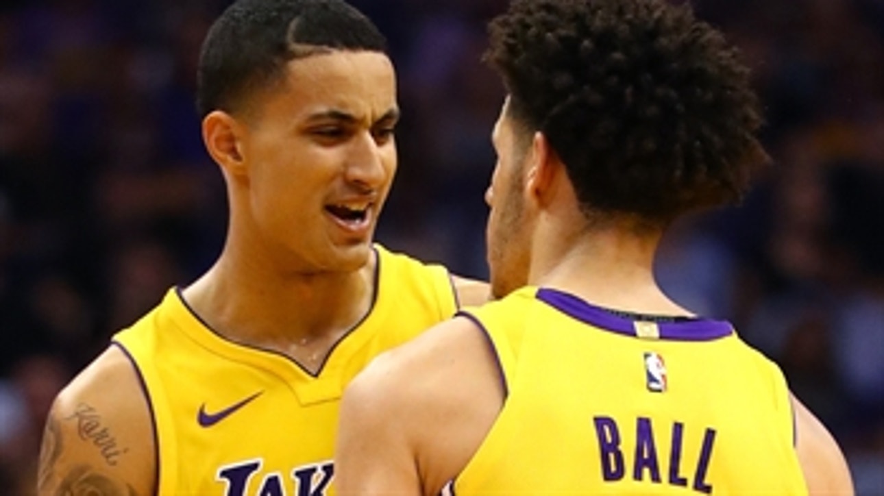 Colin Cowherd questions if the Lonzo Ball - Kuzma beef is hurting the Lakers landing LeBron
