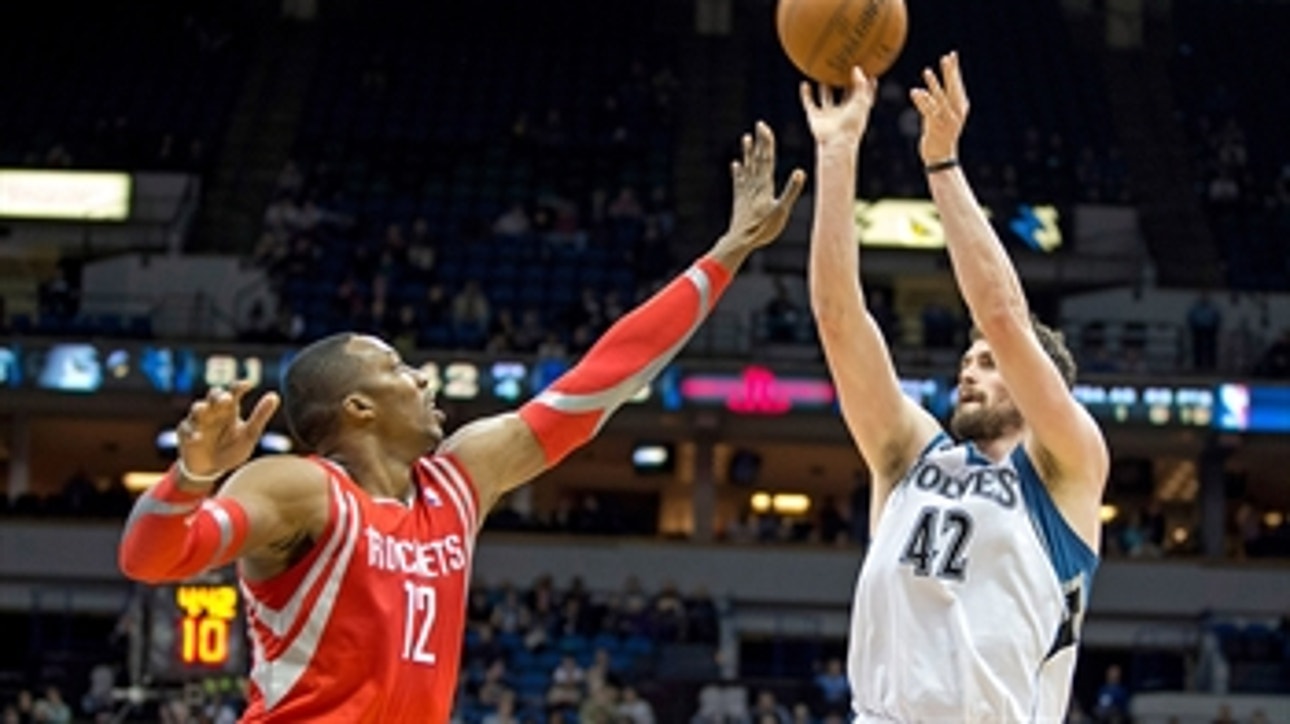 T-Wolves downed by Rockets