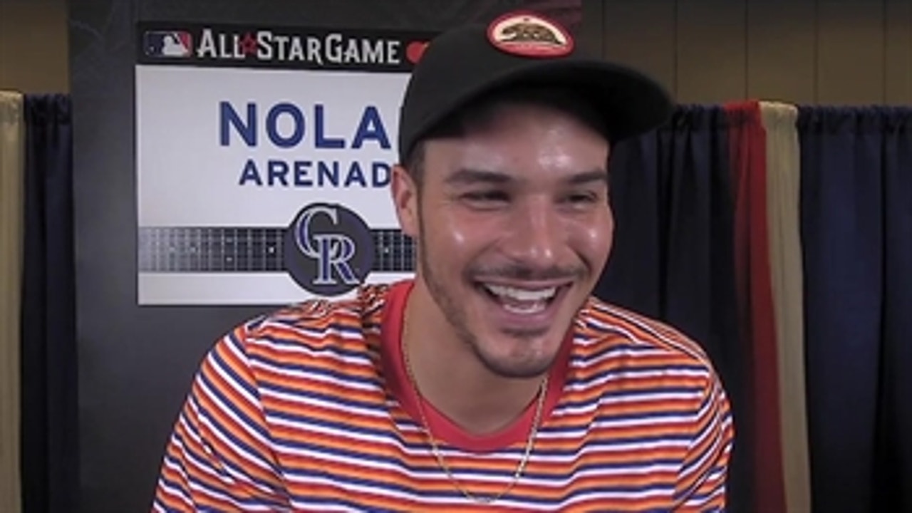 Nolan Arenado is looking forward to trading hitting secrets with