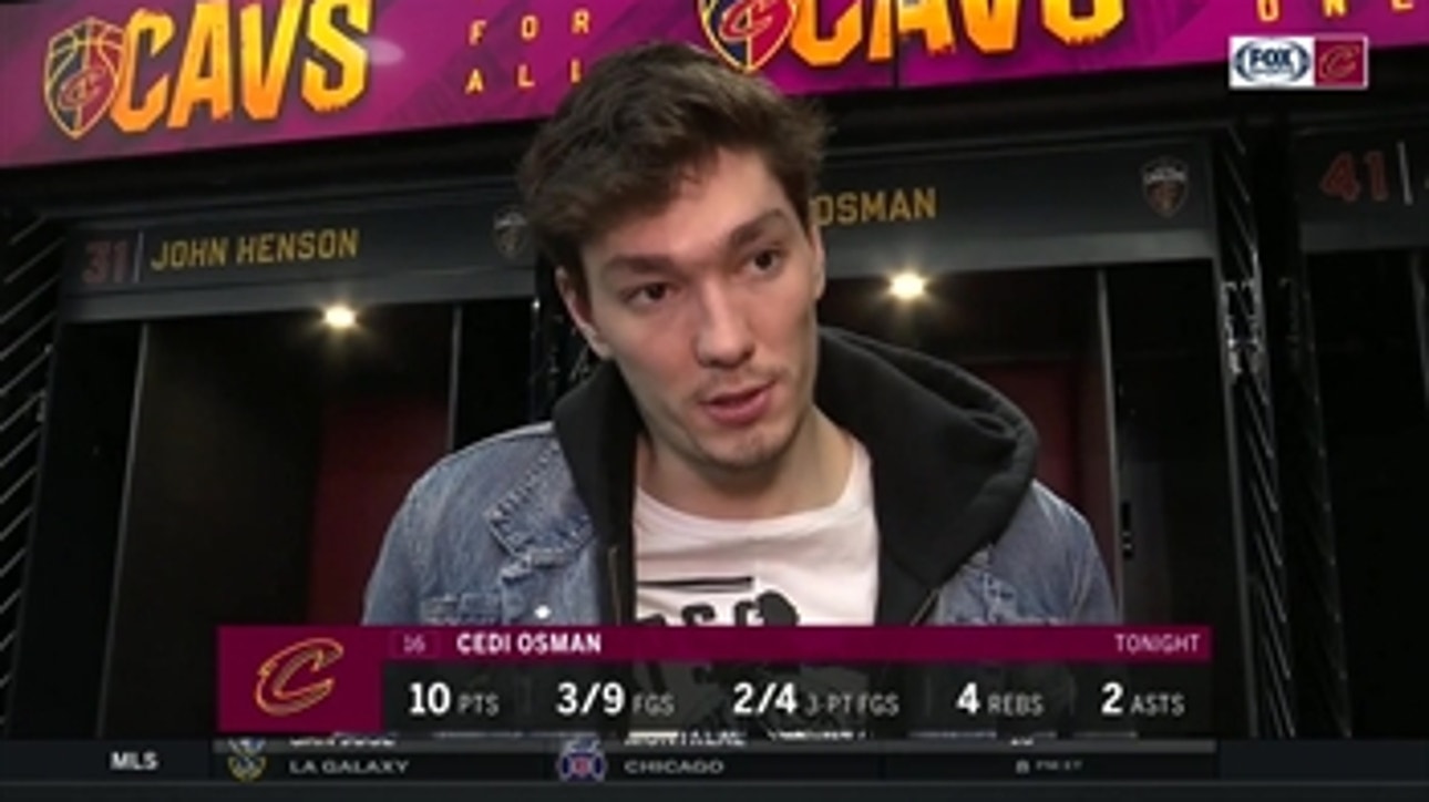 Lack of energy hurt the Cavaliers against the Pistons according to Cedi Osman