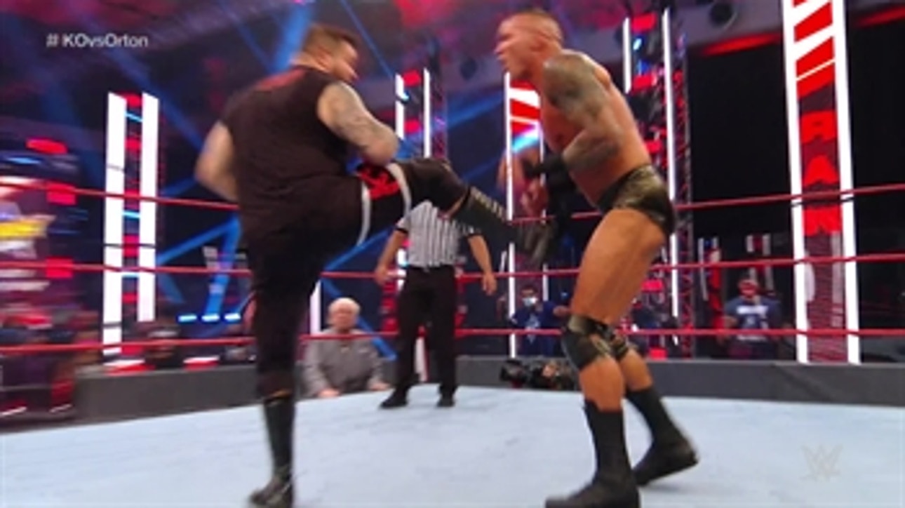 Kevin Owens vs. Randy Orton: Raw, Aug. 10, 2020