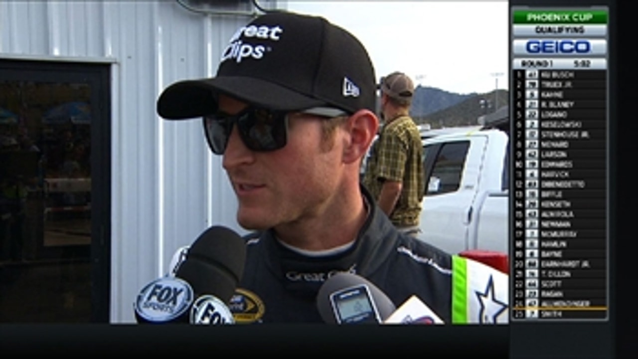 Kasey Kahne explains how his car went up in smoke
