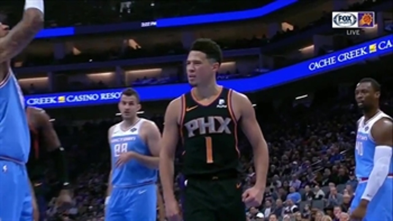 HIGHLIGHTS: Booker returns but Kings just too much for Suns