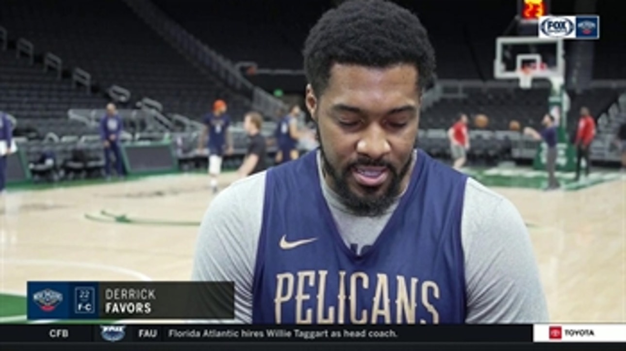 Derrick Favors on the loss of his mother