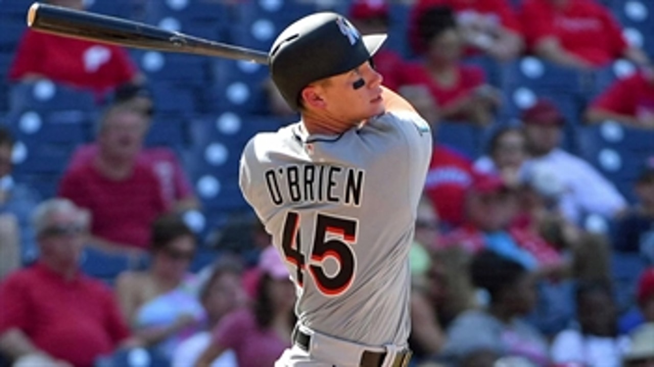 Covering the Bases: Peter O'Brien making noise for the Marlins
