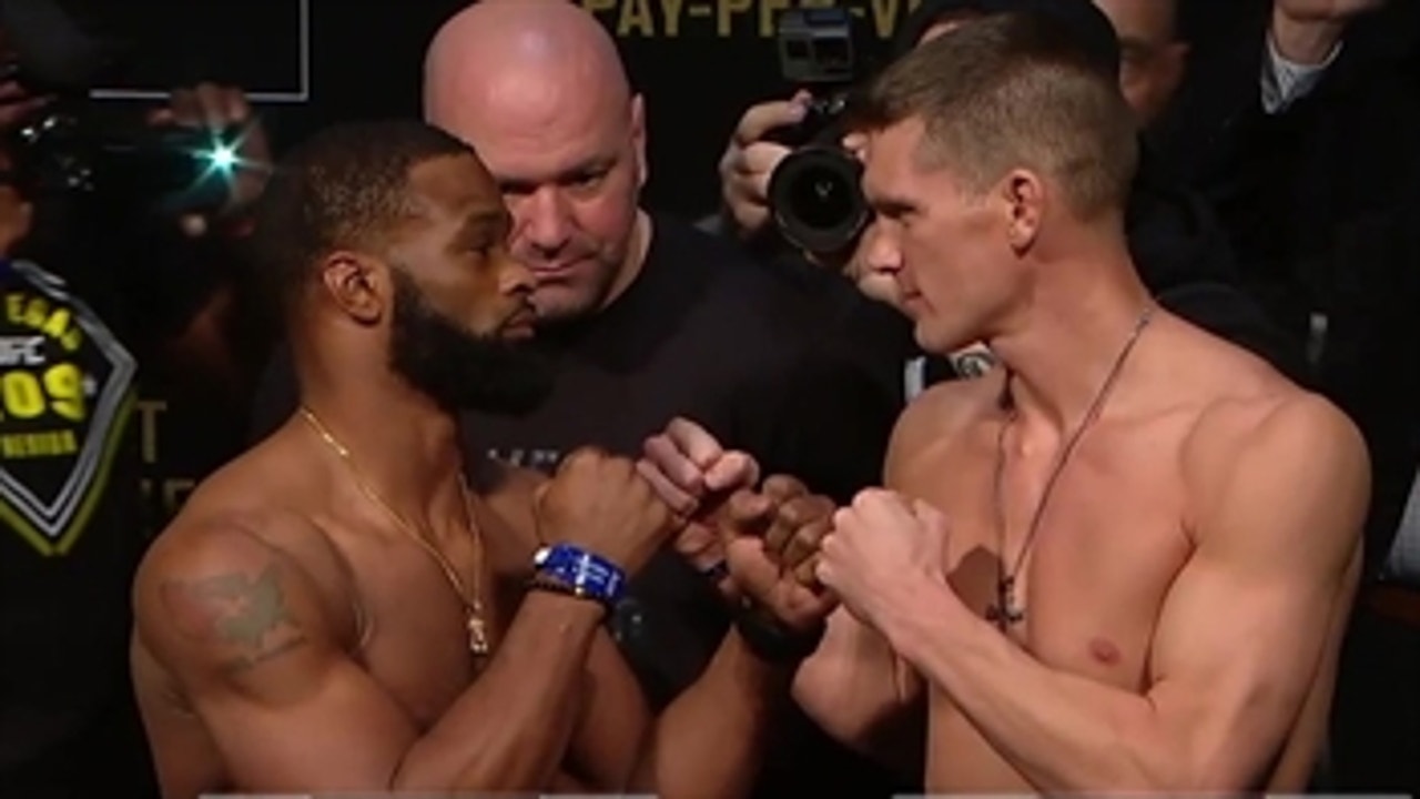 Tyron Woodley vs. Stephen Thompson ' Weigh-In ' UFC ON FOX