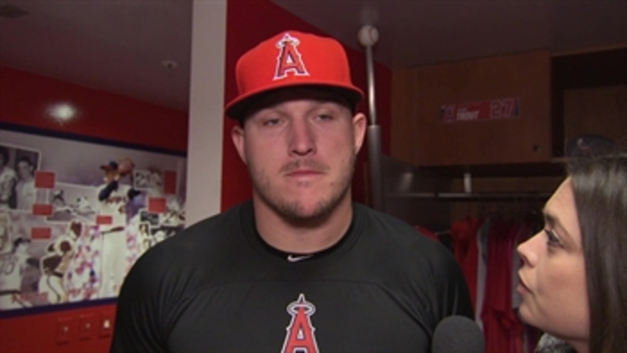 Mike Trout: "It's tough..."