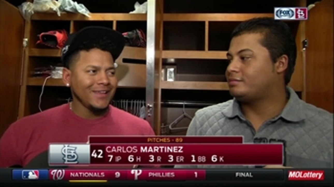 Carlos Martinez wanted to join home run party