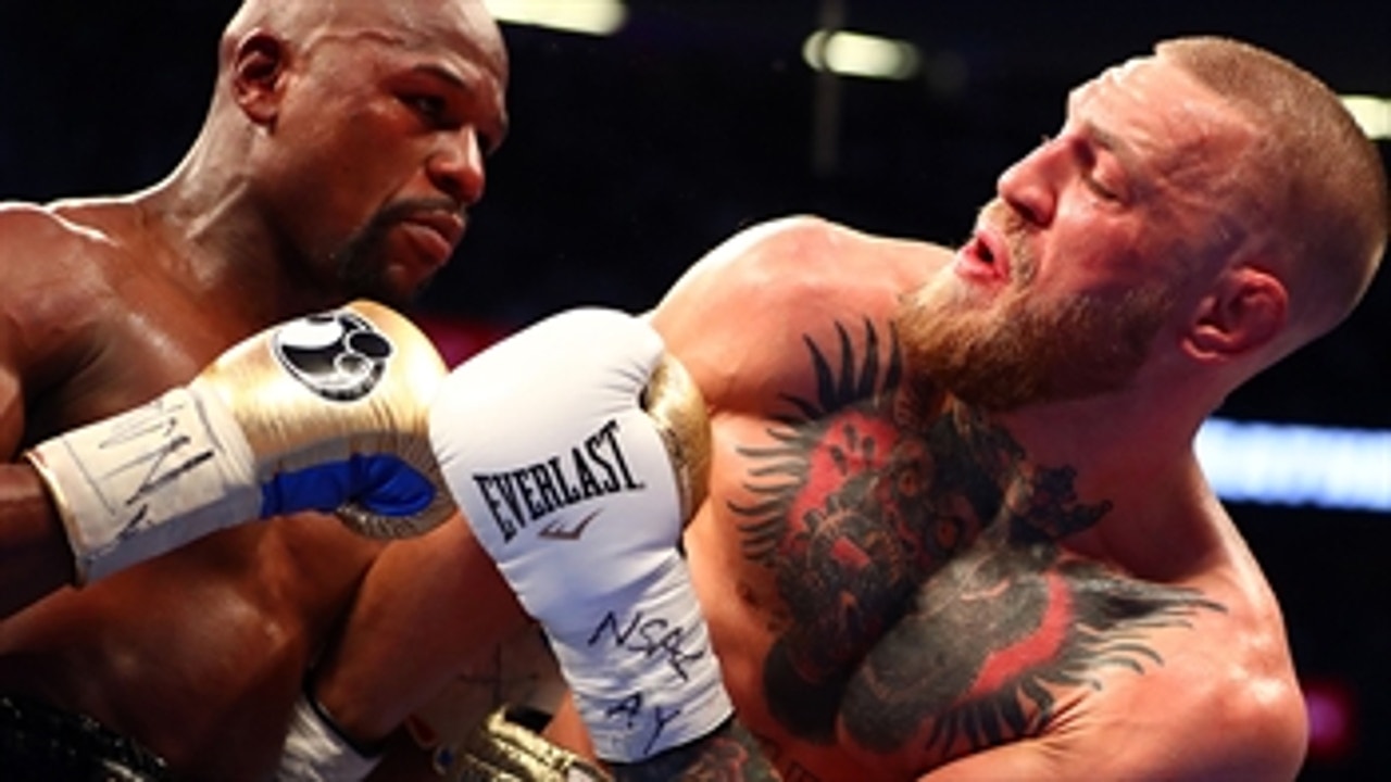 Nick Wright responds to Dana White teasing Mayweather vs McGregor in the octagon: 'It's an absurdity'
