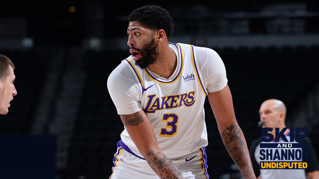 Shannon Sharpe: Lakers should be very concerned & cautious of Anthony Davis' Achilles issue | UNDISPUTED
