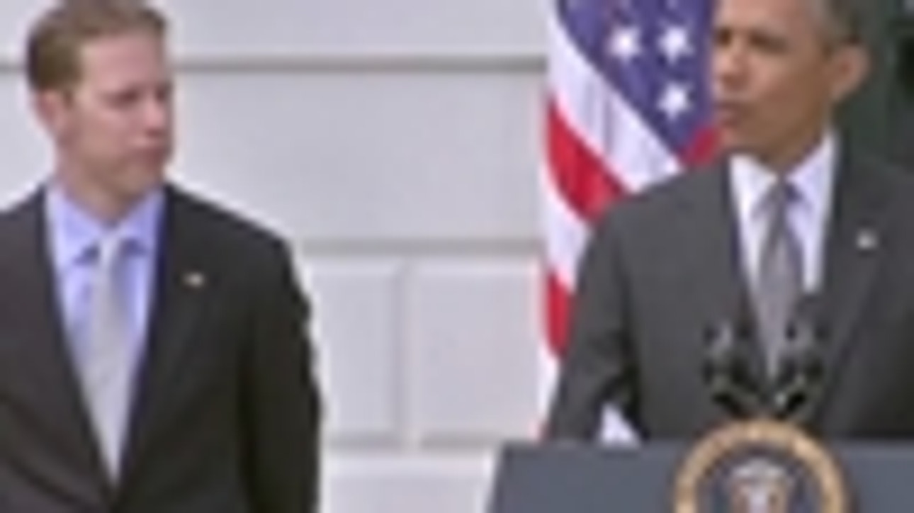 President Obama honors Brad Keselowski at White House