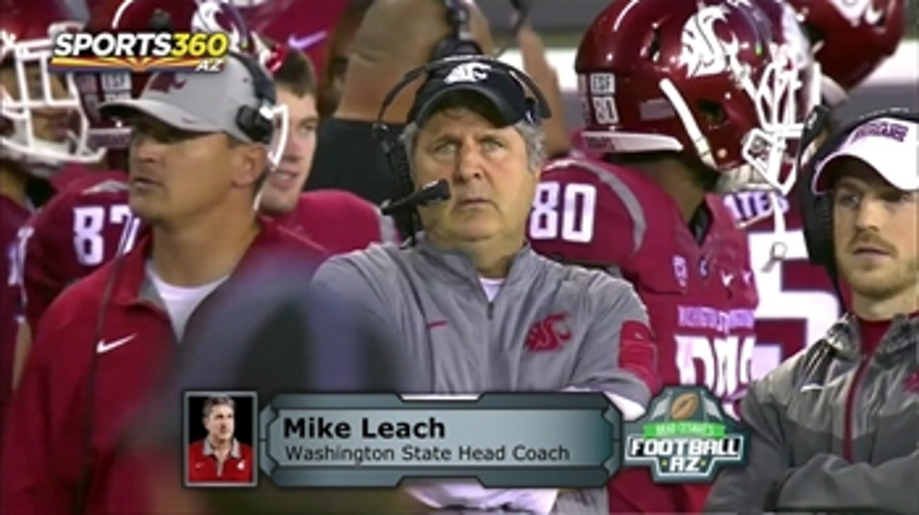 Mike Leach: Washington State improving each week