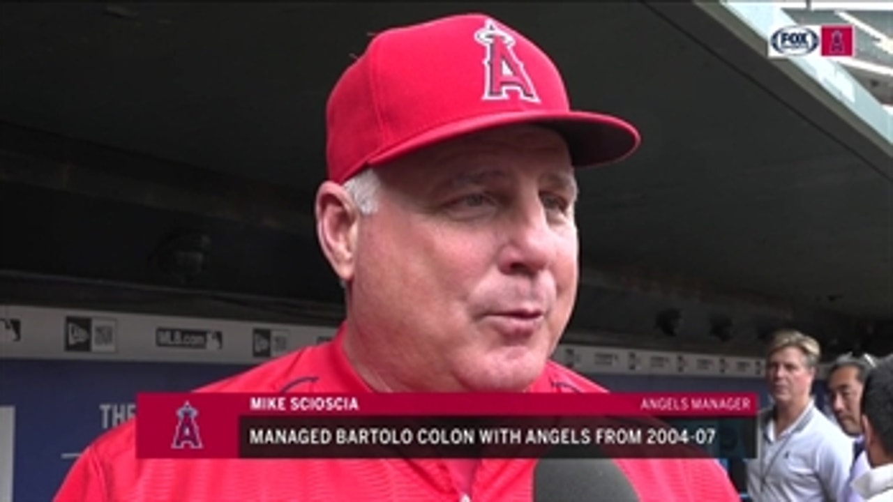 Mike Scioscia: Bartolo Colon's humor makes him one-of-a-kind