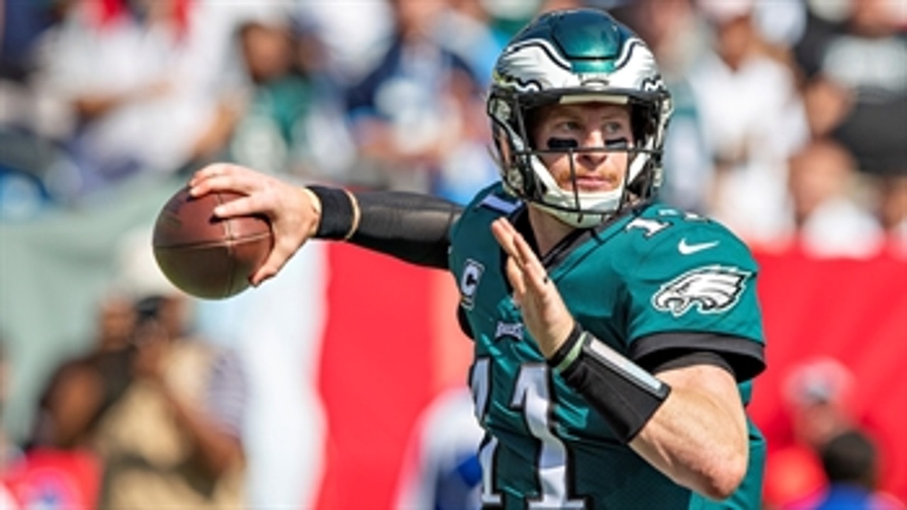 Cris Carter believes Carson Wentz is set up to have the best year of his career