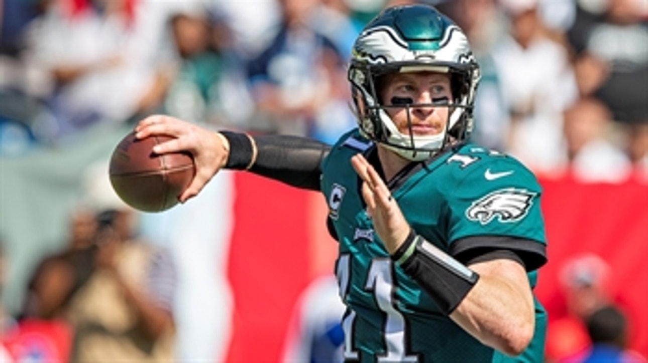 Cris Carter believes Carson Wentz is set up to have the best year of his career