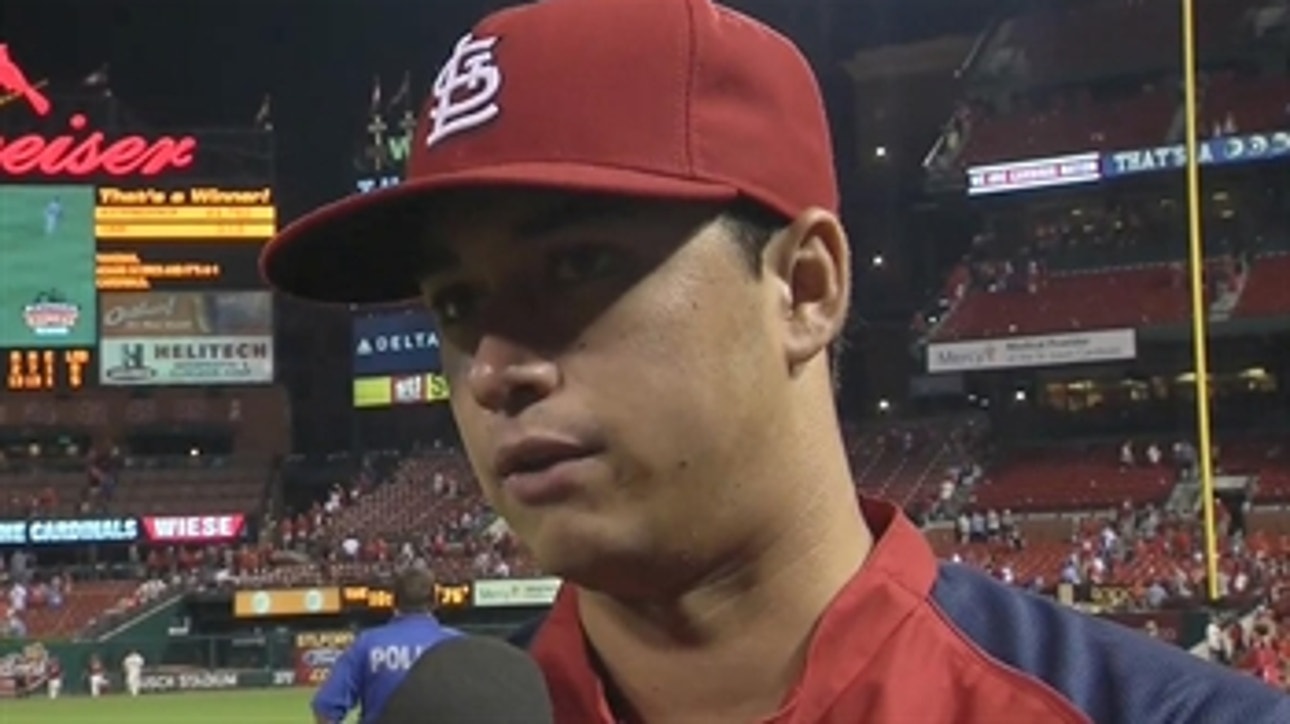Gonzales gets first Major League win for Cards
