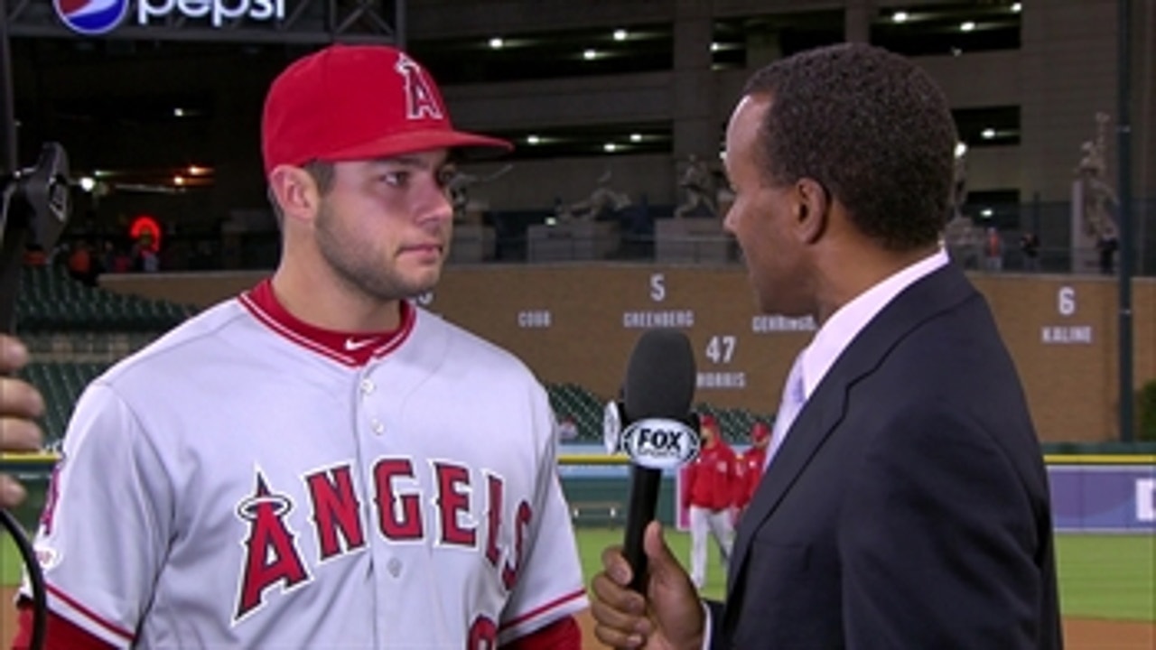 David Fletcher on an Angels win & teammate returns