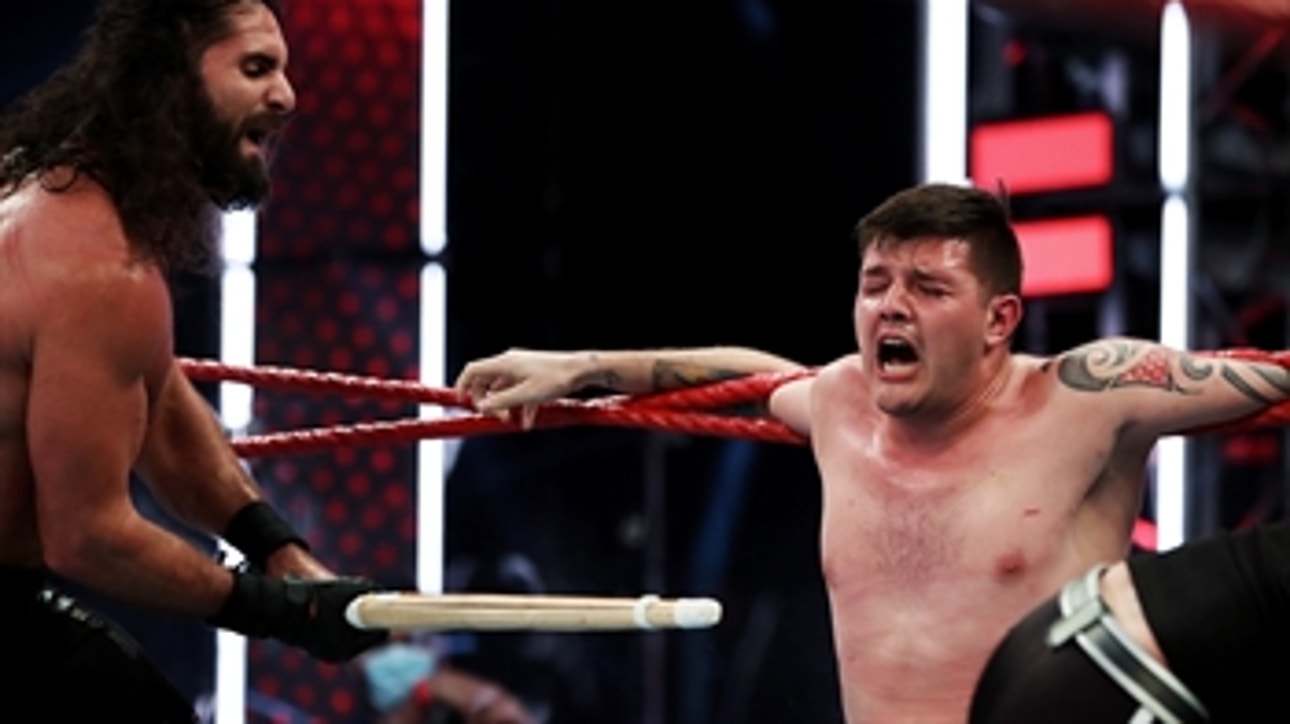 Seth Rollins & Murphy brutalize Dominik Mysterio with Kendo sticks: Raw, Aug. 10, 2020