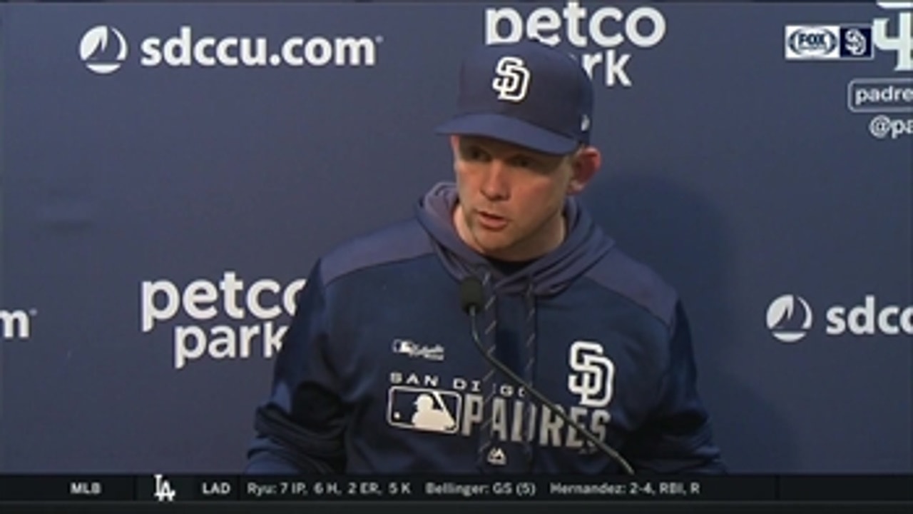 Andy Green discusses ejection and Padres loss to DBacks
