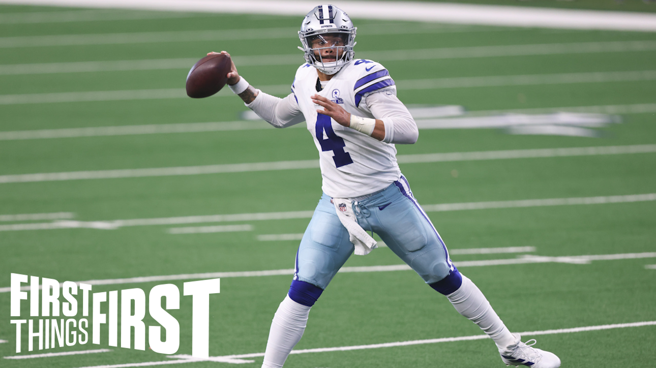 Nick Wright reacts to Cowboys & Dak Prescott agreeing to a 4-year/$160M deal ' FIRST THINGS FIRST