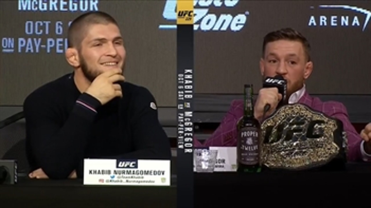Conor McGregor thinks Khabib Nurmagomedov has a glass jaw
