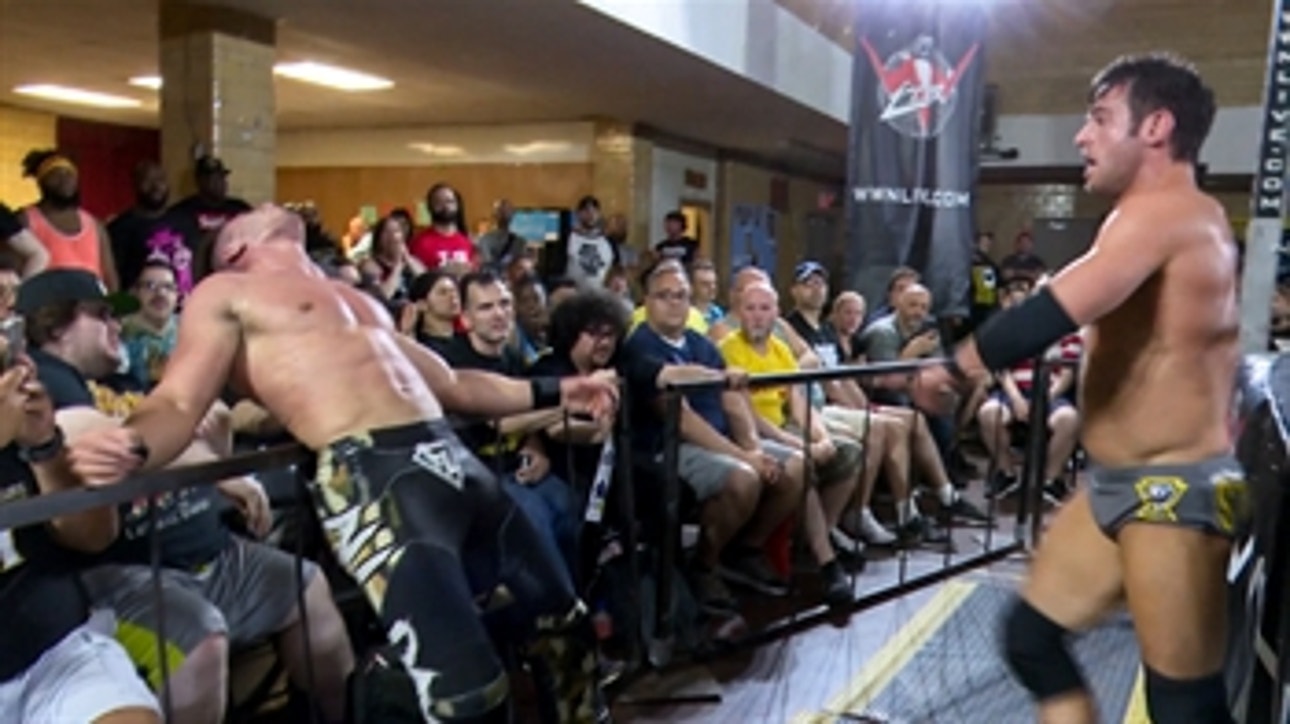 Roderick Strong punishes Austin Theory: EVOLVE 130 (WWE Network Exclusive)