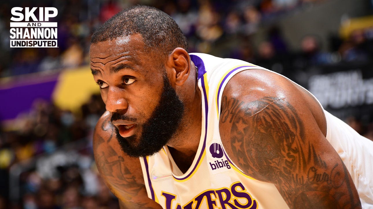 Shannon Sharpe explains why he's more worried about LeBron settling for jump shots than his shooting slump I UNDISPUTED
