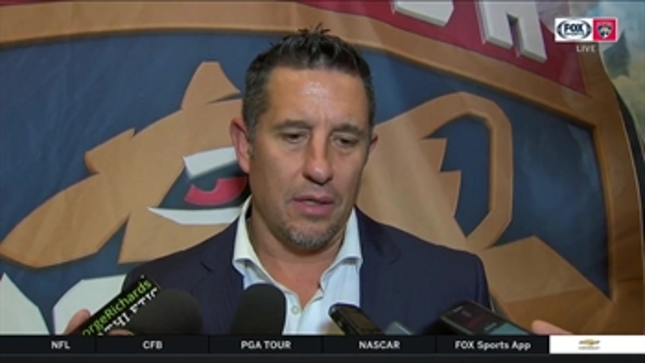 Bob Boughner on Panthers' win: 'We were just ready to play'
